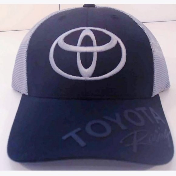 Toyota Racing hat baseball cap NASCAR Black/Gray - Picture 1 of 7